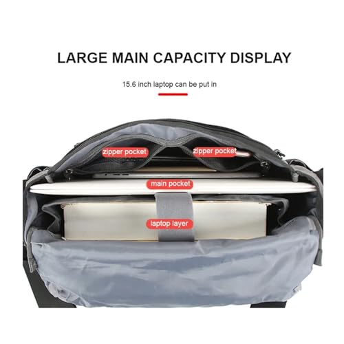 Sac tactique 15,6 pouces pour protéger son PC en voyage - 4