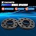5x100 & 5x112 Hubcentric Wheel Spacers Fit for Volkswagen Beetle 98-15, CC 09-15, Eos 07-15, for Passat 90-15, 15mm M14x1.5 Studs 57.1mm Hub Bore Wheel Adapters Fit for Audi 100 200 4000 A3 A4 A6