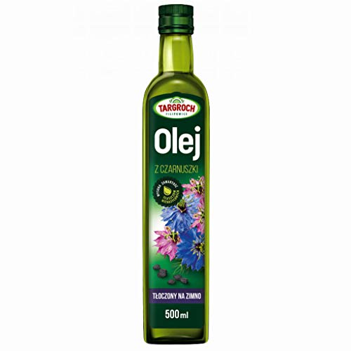 Huile de cumin noir 500ml Targroch pur pressé à froid pour le bien-être