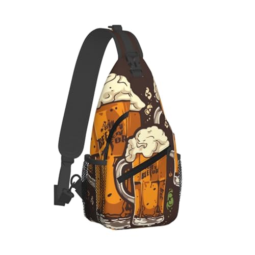 Bolso cruzado para hombre mochila tipo bandolera negra miniatura 2