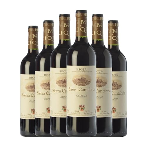 Sierra Cantabria Rioja Crianza 75 cl Vino tinto (Caja de 6 Botellas de 75 cl)