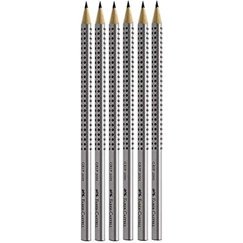 Faber-Castell Grip 2001 HB Pencils Pack of 6 Cover