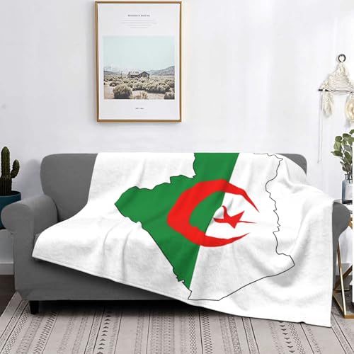 Couverture Algérie en microfibre EdWal douce pour lit - 5