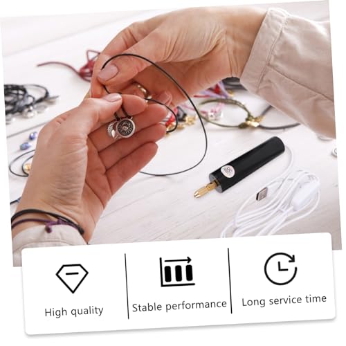 Mini perceuse électrique USB Holibanna avec forets pour vos projets DIY et petites réparations