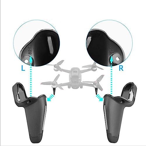 Train d'atterrissage DJI FPV Combo Xzeit pack avant gauche et droit - 4