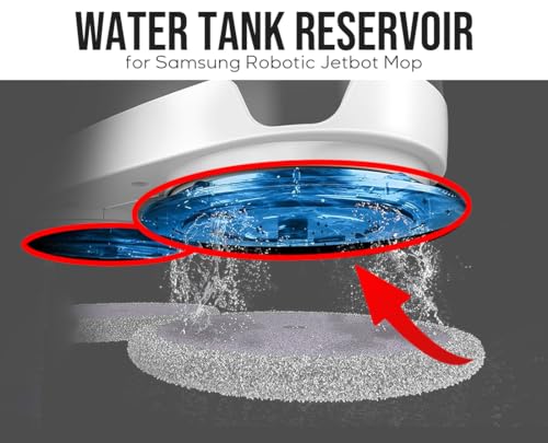 (OEM) A1PartsPro for Samsung VR20T6001MW Robotic Jetbot Mop Water Tank Reservoir Replacement Accessories