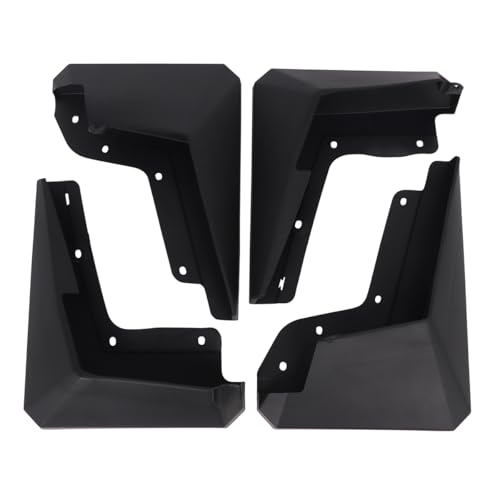 Image of Mud Flaps Splash Guards Compatible with Tesla Cybertruck 2024 Front & Rear Mud Flaps Set of 4 No Need to Drill Holes