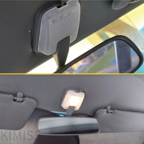 Image of KIMISS Roof Dome Light Cover, 87834 89104 Interior Dome Light Lens Cover ABS Roof Dome for Pickup 1989 to 1995 Vintage Pickup Parts