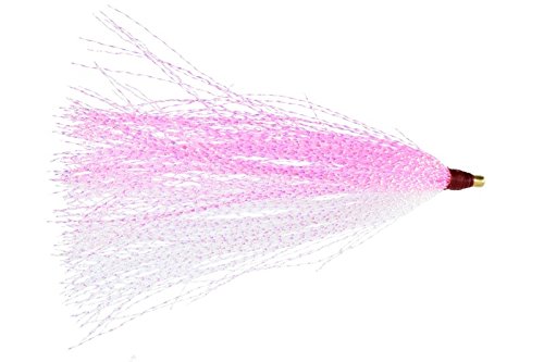 LAST CAST TACKLE Bucktail Teaser - 10 Pack (Pink/White)