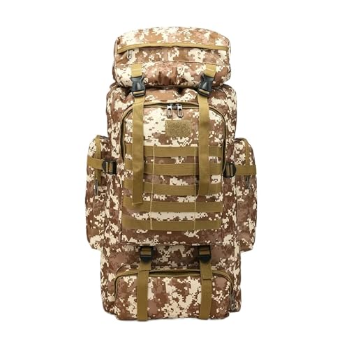 Sac tactique 75L homme pour transporter tout votre matériel de randonnée sans douleur
