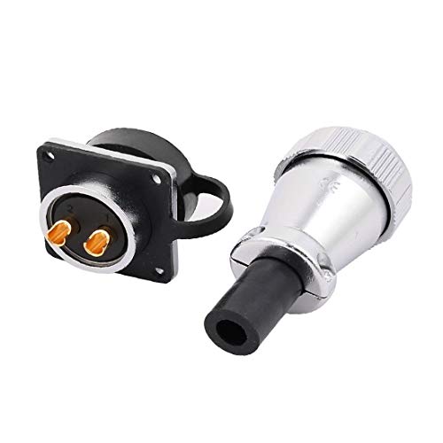 Conector de aviación XA24 AC500V 50A con cubierta de goma miniatura 3