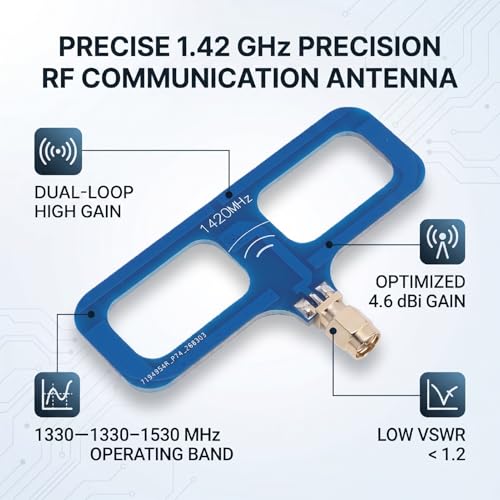 Antena SMA de 1,42 GHz para proyectos de comunicación RF 5