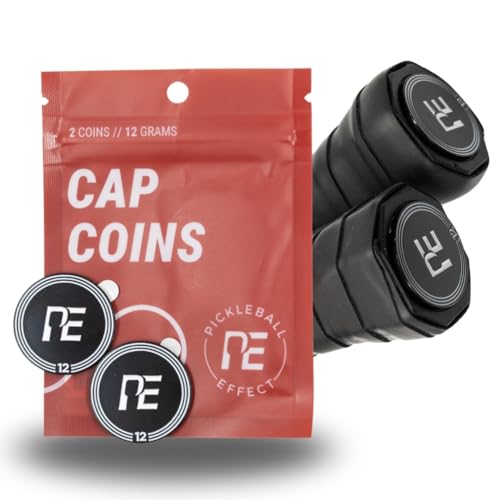 Pickleball Effect Cap Coins Weighted Paddle...