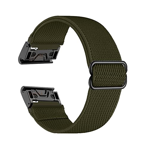 Bracelet nylon 26mm grand poignet XL pour éviter l'usure de votre Garmin