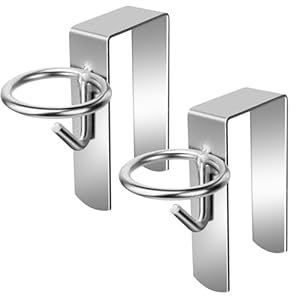 2 Pcs Water Bucket Hook Heavy Duty Portable Equestrian Bucket Hooks Hangers for Horse Livestock,Hang on Stall Walls or Doors