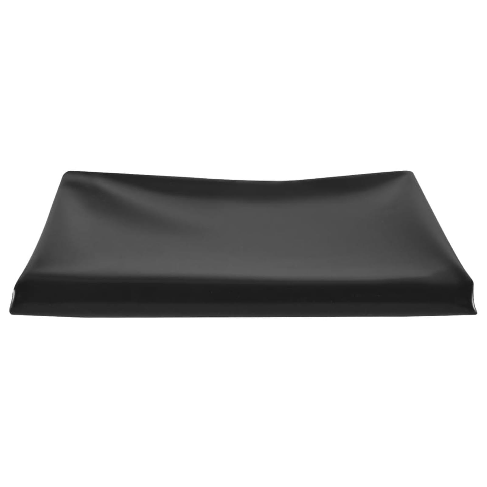 Brokky Fodera per Laghetto Nera 2x6 m in PVC 0,5 mm,Telo per Laghetto PVC,Rivestimento per Laghetto Resistente,Fodera per Laghetto Nero HDPE,Flessibile Fodera per Piscina Giardino per Laghetti,Fontane