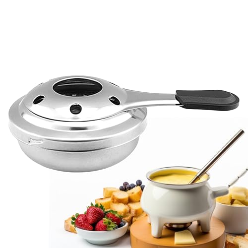 Estufa De Alcohol: Quemador Portátil De Acero Inoxidable, Mango Antiescaldaduras, Estufa De Cocina Ligera Y Segura, Quemador Compacto De Combustible De Alcohol, Equipo De Cocina Para Mochileros Al Air