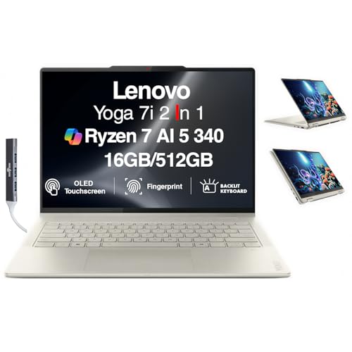 Lenovo Yoga 7 2-in-1 Copilot+ Laptop 14.0