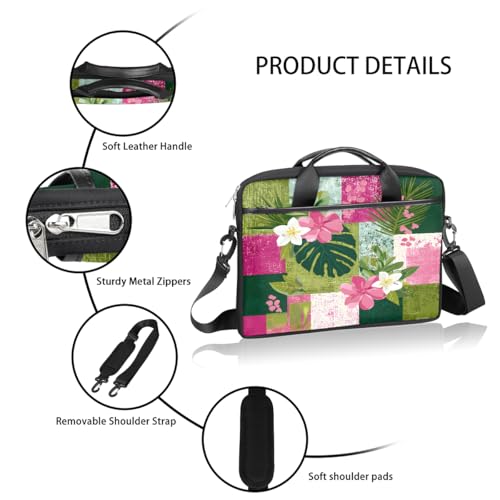 Bolsa para portátil 15 pulgadas estilo tropical miniatura 4