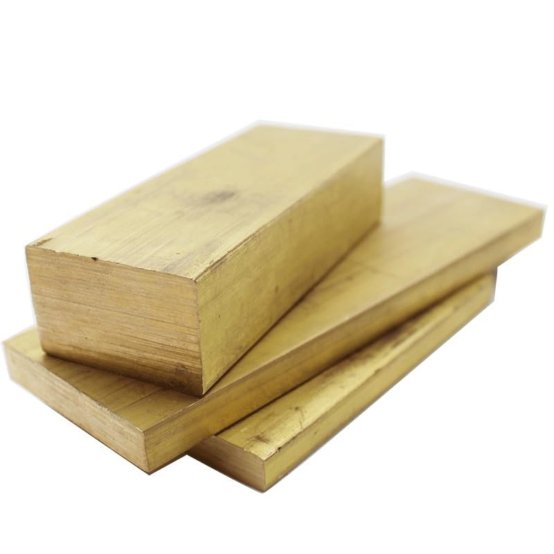 Brass Flat Bar Plate Length 300mm, for Model Making Solid Metal Plate Material Accessories(5x40mm)