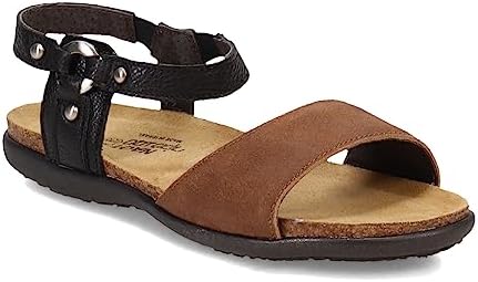 NAOT Women's, Sabrina Sandal Brown Black 39 M | Image 3