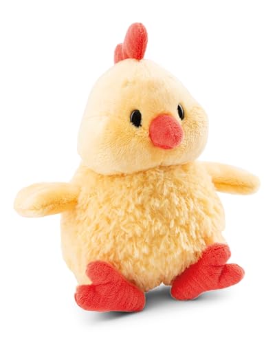 NICI peluche pollo Eggwina 20cm amarillo - Juguete hecho de suave tejido peludo para abrazar y jugar, para niños y adultos, gran idea de regalo - 61116