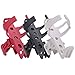 Rower uchwyt na butelkę wody / uchwyt na kubek rowerowy, obracany o 360 stopni koszyk na butelkę wody, MTB uchwyt rowerowy (czerwony)
