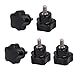 Aexit M5x25mmx10mm Star Shaped Head Screw On Type Clamping Knobs Grips 5pcs (92d80986fa5338823e76a98d824f33d1)