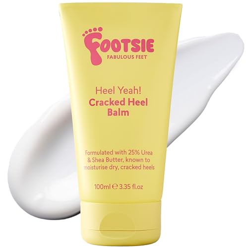 Footsie Heel Yeah! Cracked Heel Balm - Foot Cream For Cracked Heels And Dry Skin - Softening Hydration - Cracked Heel Repair - Nourishing Foot Balm Ni