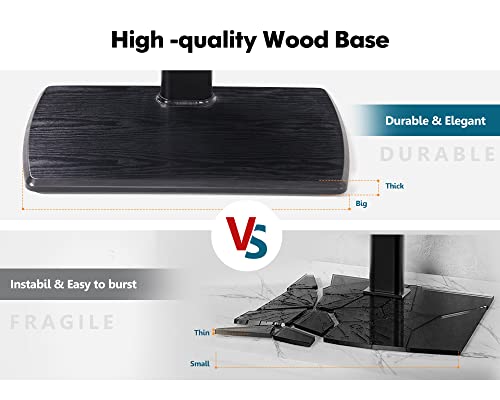 Fitueyes Swivel Floor Tv Stand For 32 To 70 Inch Tvs Tall Universal Tv Stand Mount With Sturdy Wood Base, Space Saving For Corner Bedroom… #TOP3