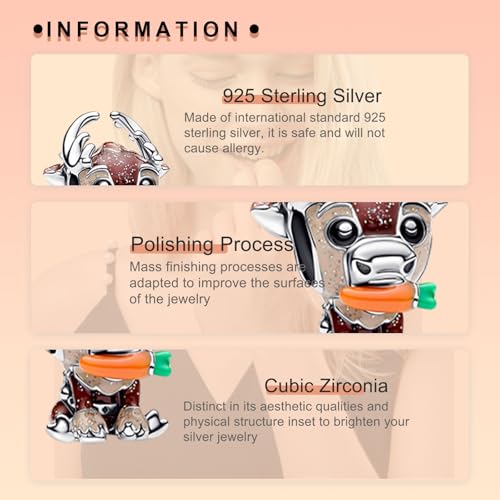 Image of S925 Sterling Silver Cartoon Anime Charms Pendant, Character Figures Dangle for Bracelet Necklace, Gifts for Mom Girlfriend Family, Valentine's Birthday Christmas Anniversary Jewelry