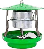 ★ HINWEIS – Der Haushaltskamin verwendet einen Saugzugventilator und die Austrittstemperatur sollte 60 Grad nicht überschreiten. Andernfalls wird das Saugzuggebläse beschädigt. Installieren Sie das Netzkabel mit mindestens 0,5 mm² Kupferdraht.