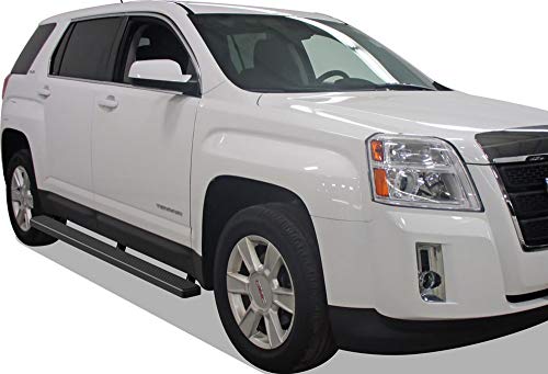 Estribos Tuxtreme 5 pulgadas Negro Mate Compatibles Chevy Equinox y GMC Terrain miniatura 6