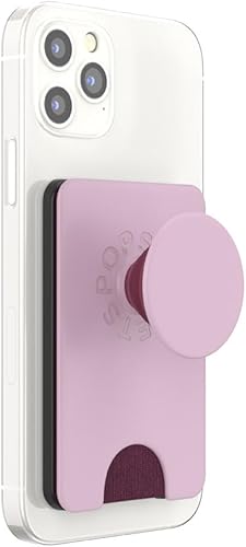 Miniatura 2 de PopSockets Cartera de teléfono con agarre expandible y anillo adaptador para MagSafe, soporte para tarjetas de teléfono, compatible con carga