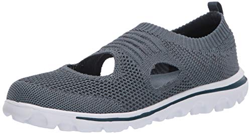 Image of Propet Womens TravelActiv Avid Walking Walking Sneakers Shoes - Grey