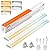 24inch Linkable Under Cabinet Lighting Hardwired Plug-in, Wired led Under Cabinet Lights with 5 CCT (2700/3000/3500/4000/5000) & Dimmable, Under Counter Lights for Kitchen, 15W, 1500LM, 2 Pack