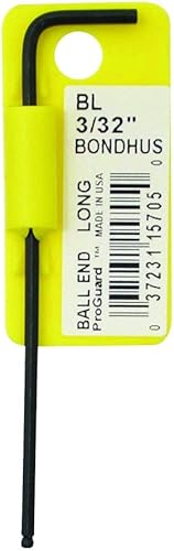 Bondhus 15705 Llave en L con extremo de bola de 332", multicolor, talla única