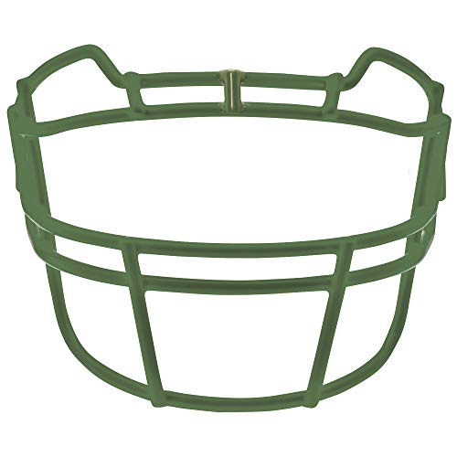 Schutt Sports VROPO TRAD Carbon Steel Vengeance Varsity Football Faceguard, Kelly Green