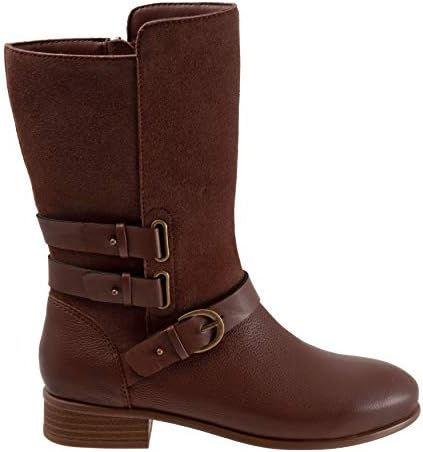 Softwalk Women's RAE Combat Boot, Brown Earth, 10.0 M US | Image 3