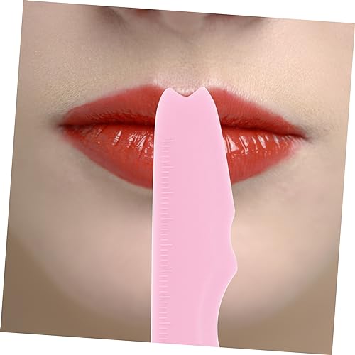 Ipetboom 2pcs herramienta de maquillaje de silicona para delineador miniatura 2