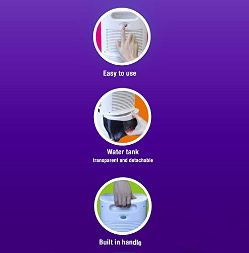 Ivation Ivadm45 Powerful Mid-Size Thermo-Electric Intelligent Dehumidifier W/Auto Humidistat - For Small Spaces Of Up To 100 Square Feet (Renewed) #TOP6