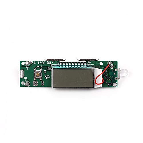 Módulo Cargador Power Bank 5V LCD 2 USB 2.1A