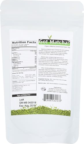 Té Matcha Ceremonial Verde Orgánico 2.82 Onzas miniatura 2