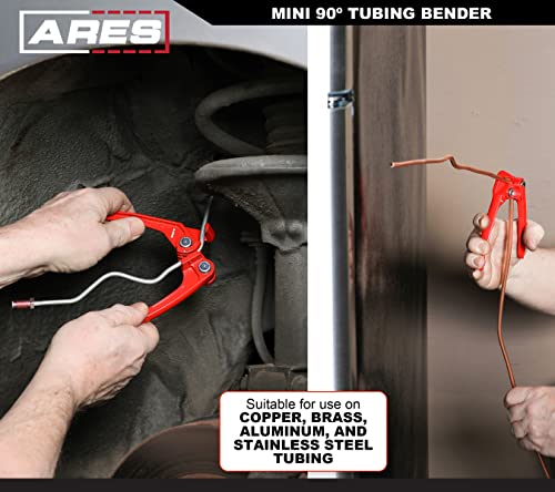 Image of ARES 10029 Mini 90-Degree Tubing Bender - 1 /8, 3 /16, 1 /4-In - Compact