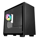 Flujo de aire superior – El panel frontal tipo mesh y los 4 ventiladores ARGB incluidos ofrecen refrigeración máxima para sesiones intensas de juego o edición