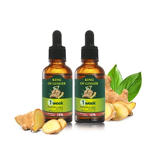 Upgrade Ginger Germinal Oil, Ginger Hair Growth Serum, Stop Hair Loss, Hair Ginger Essential Oil , Supports Healthy Hair, Thinning Treatment Hair Growth Oil for Women & Men 30ML  (1.01 Fl oz (Pack of 2))