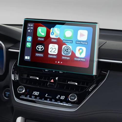 Écran GPS Toyota Corolla Cross protégé des traces de doigts grâce au film HD