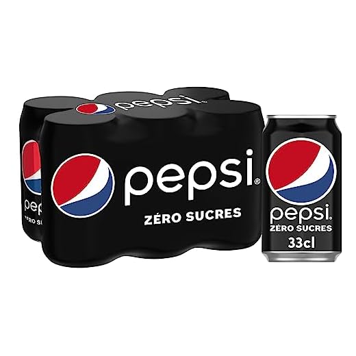 Pepsi Zéro 6x33cl [L'emballage peut varier]