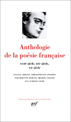 Anthologie de la poésie française Coffret en 2 volumes : Tome 1, Moyen Age, XVIe et XVIIe siècle ; Tome 2, XVIIIe, XIXe et XXe siècle: Du Moyen Âge au XXᵉ siècle