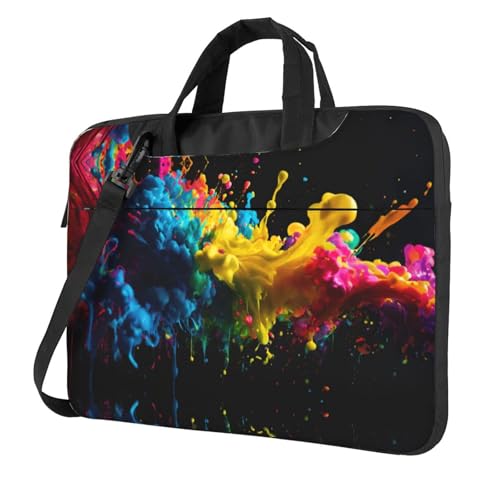 Sac d'ordinateur portable 13 14 15.6 pouces noir housse mallette